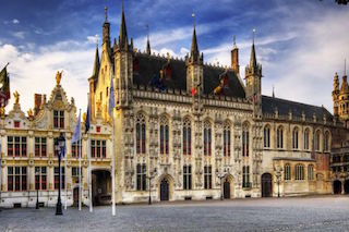 This image shows the Bruges City Hall